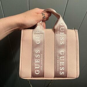 SOLD! Guess pink mini tote